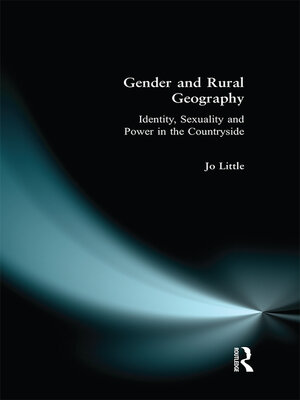 cover image of Gender and Rural Geography